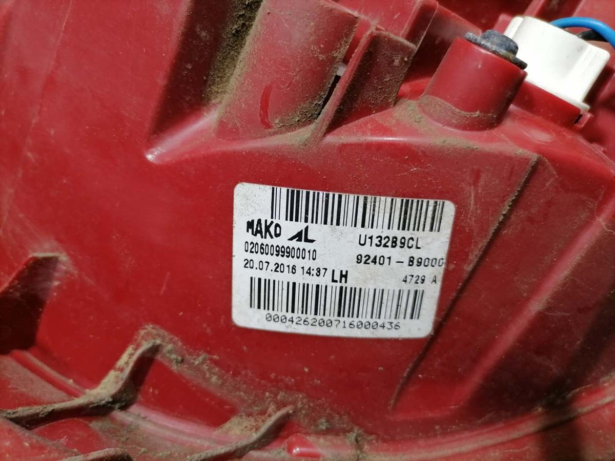 Hyundai I10 IA original R&uuml;cklicht R&uuml;ckleuchte Schlussleuchte links Bj.2016